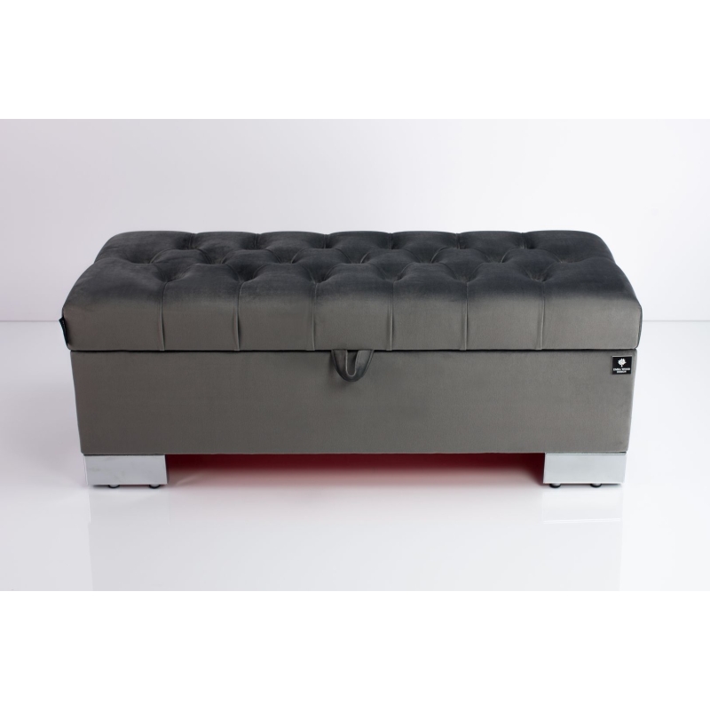 Tufted Storage Bench